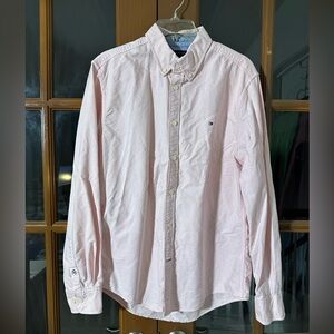 Tommy Hilfiger Men's Light Pink Casual Shirt
